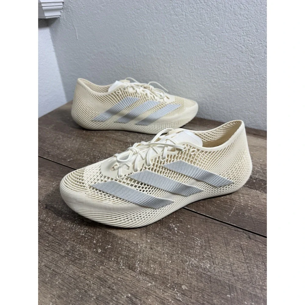 adidas Climacool 4D Laced Off White Silver Metallic Size 10.5 Shoes Sneakers
